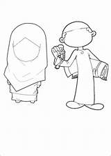 Coloring Pages Muslim Islamic Ramadan Getdrawings sketch template