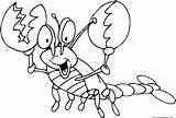 Coloring Lobster Printable Pages Kids 1024 Happy sketch template