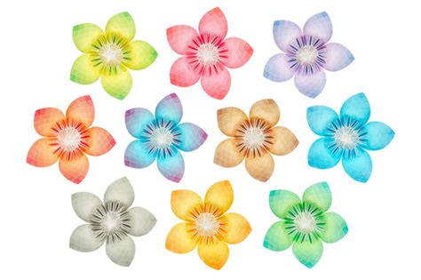 paper flowers patterns