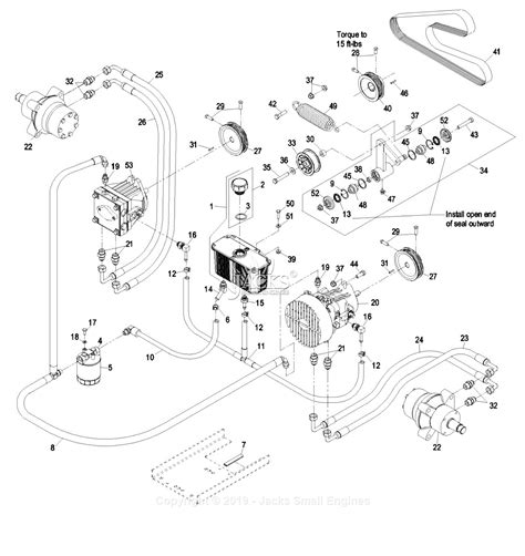 exmark hydro pump diagram alternator