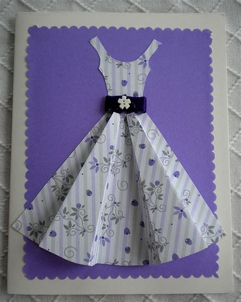 paper dress template cute dress card template dress card origami