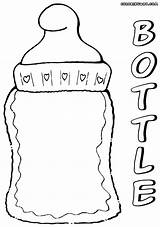 Bottle Colorings sketch template