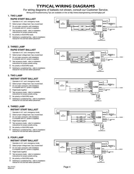 bodine  wiring diagram