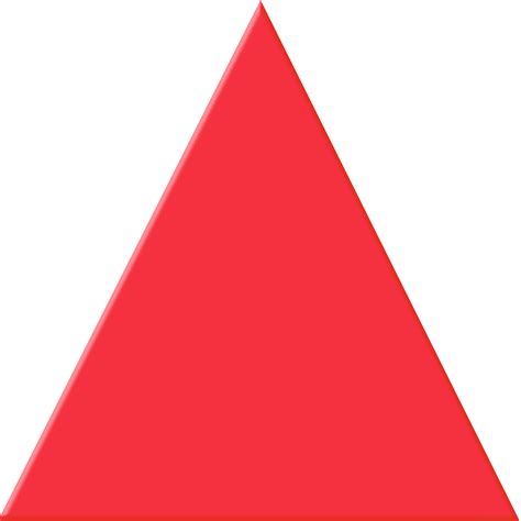 red triangle clipart clipart suggest