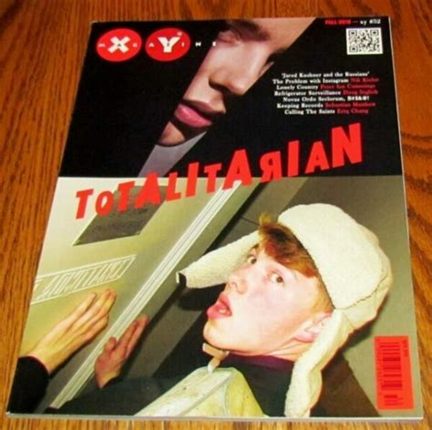 Xy Magazine 52 Fall 2018 Totalitarian Gay Interest Super Hot Dude