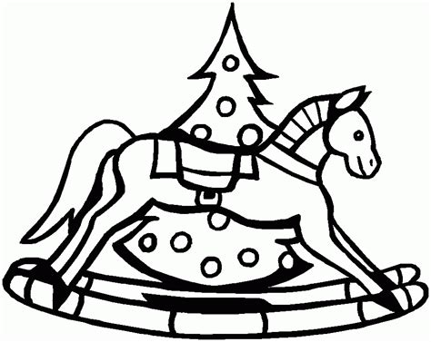 christmas horses colouring pages page  coloring home