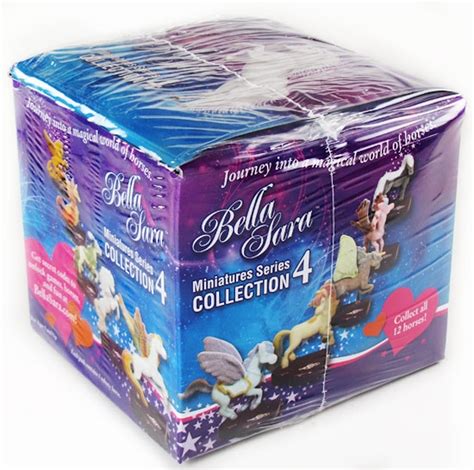 bella sara miniatures series 4 booster box da card world