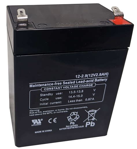 pbq   battery  ah rechargeable replacement