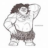 Maui Clipart Clipartmag Drawing sketch template