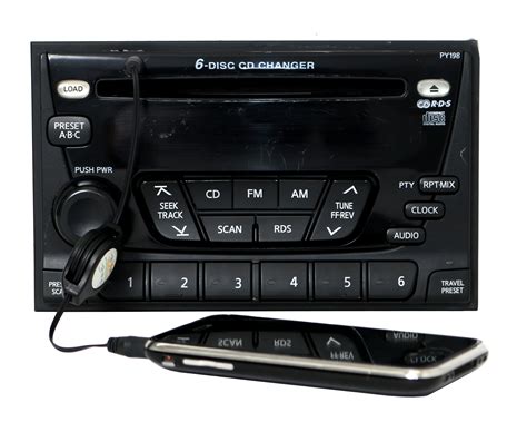 nissan frontier amfm radio  disc cd player  aux upgrade   py refurbished