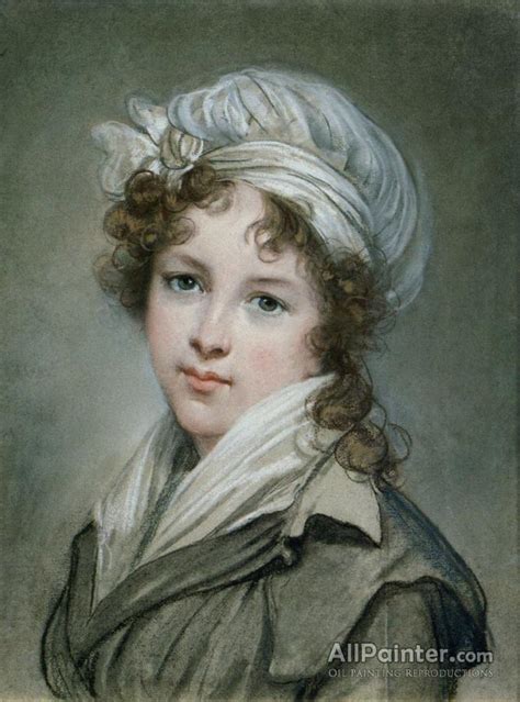 Elisabeth Louise Vigee Le Brun Self Portrait Oil Painting