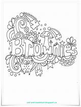 Brownies Doodle Girl Brownie Activities Scout Guides Guide Owl Scouts Promise Sparks Printables Songs Colouring Toadstool Badges Meeting Sheet Logo sketch template
