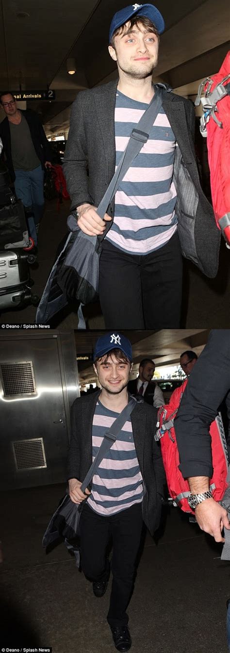 Daniel Radcliffe At Los Angeles S Lax Airport