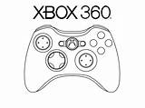 Xbox Controller Coloring Pages Drawing 360 Vector Console Pad Gamer Game Printable Color Getcolorings Sheet Print Paintingvalley Trending Days sketch template