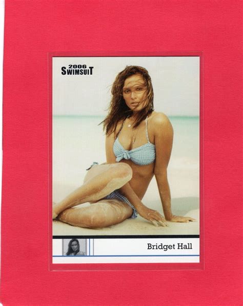 2006 sports illustrated si swimsuit trading card 12 bridget hall ebay