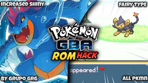 pokemon gba rom hack   shiny rate  updated maps youtube