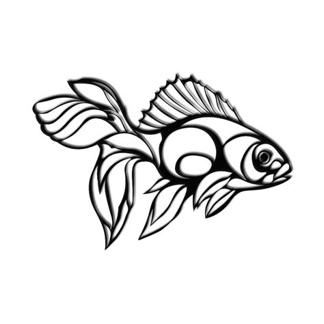 dekoracja obraz ozdoba metalowa prezent ryba rybka  allegropl
