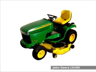 john deere lx garden tractor review  specs tractor specs