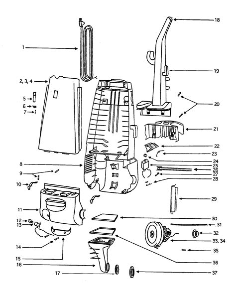 eureka ath upright vacuum parts sears partsdirect