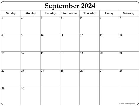 printable calendar september  printable word searches
