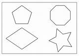 Coloring Printable Pages Shape Shapes Geometric Cut Worksheet Worksheets Heart Kids Octagon Template Worksheeto Pentagon Via Clip Bestcoloringpagesforkids sketch template
