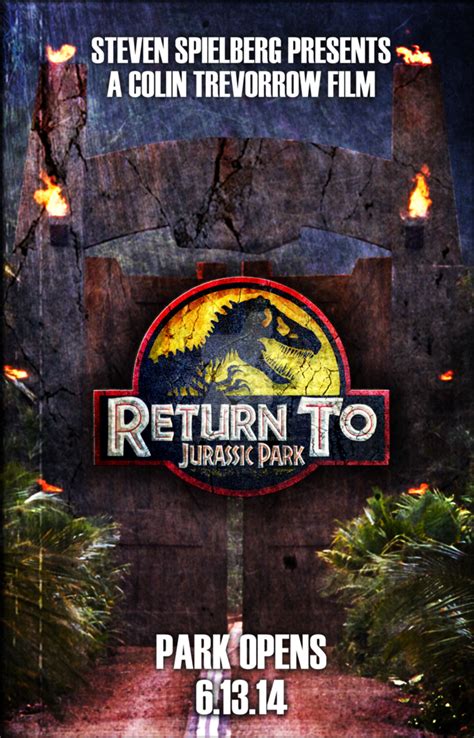 Return To Jurassic Park A Fan Poster By Circlecdesigns