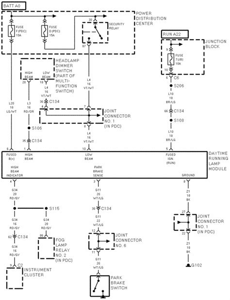 dodge ram  headlight wiring diagram  wiring collection