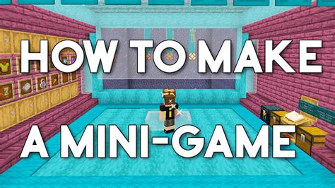 design  mini game  minecraft youtube