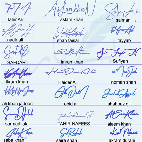 names handwritten signatures likhari signature
