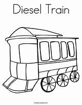 Train Coloring Diesel Locomotive Pages Wagon Station Crossing Outline Printable Print Noodle Color Twistynoodle Favorites Login Add Getcolorings Built California sketch template