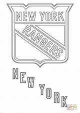Rangers Nhl Coloriage Dessin Lnh Imprimer Supercoloring Colorier Avalanche Hurricanes Carolina Bruins Penguins Imprimé sketch template