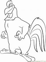 Leghorn Foghorn Coloring Pages Color Getcolorings Printable Pdf Animaniacs Coloringpages101 sketch template