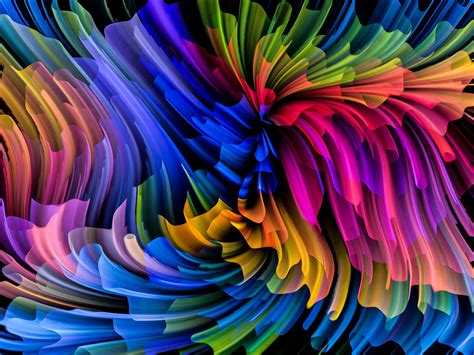colorful abstract colors hd wallpaper