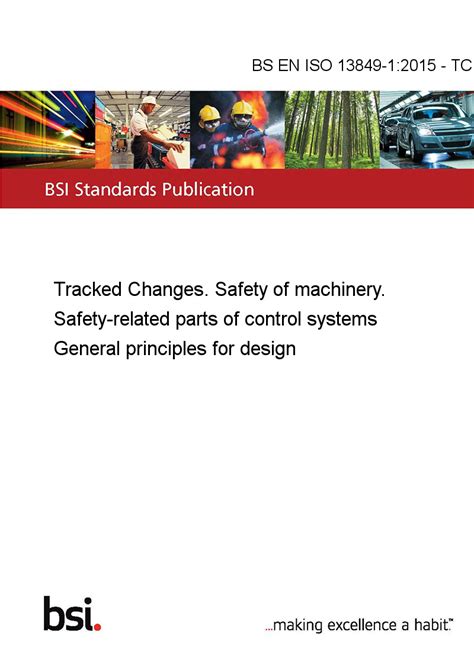 bs en iso   tc tracked  safety  machinery safety related parts