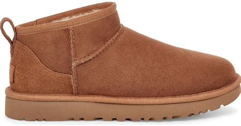 ugg classic ultra mini chestnut  stores prices