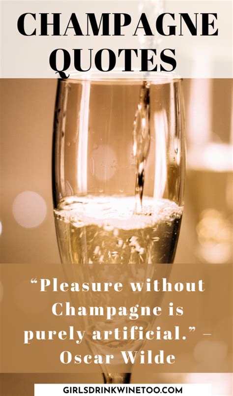 35 Fun Champagne Quotes Girls Drink Wine Too