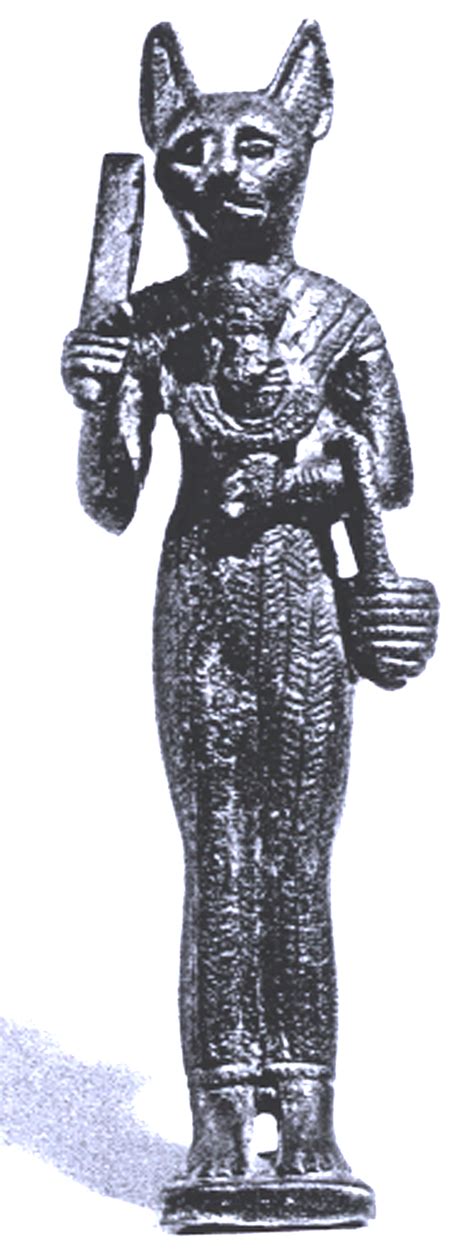 bastet statuette late period ptolemaic period the metropolitan
