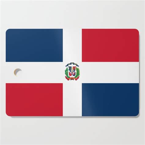 Bandera De La Republica Dominicana Cutting Board By