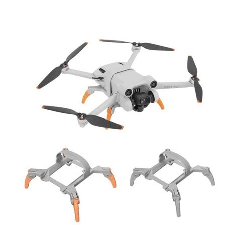 foldable spider landing gear extension  dji mini  pro drone drone garage club