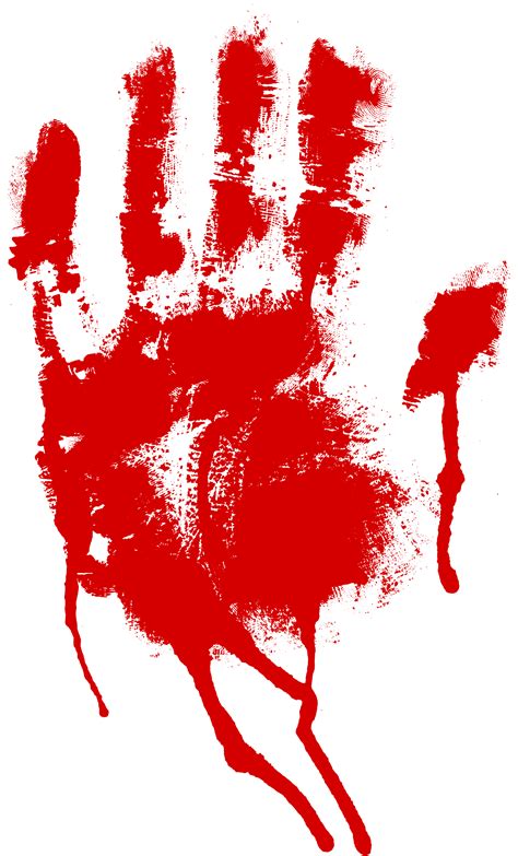 red bloody handprint png transparent onlygfxcom