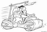 Flintstones Coloring Pages Flintstone Fred Barney Car Printable Clipart Wilma Bam Book Cartoon Betty Vehicle Color 2008 Characters Pebbles Getcolorings sketch template