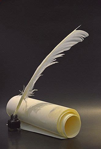 ink wikipedia quill  ink feather quill  quilling