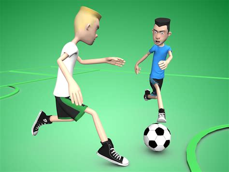 play   soccer game  steps  pictures
