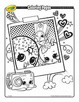 Shopkins Coloring Pages Selfie Crayola Printable Shopkin Colouring Print Kids Cute Designlooter Choose Board Christmas Books 22kb sketch template