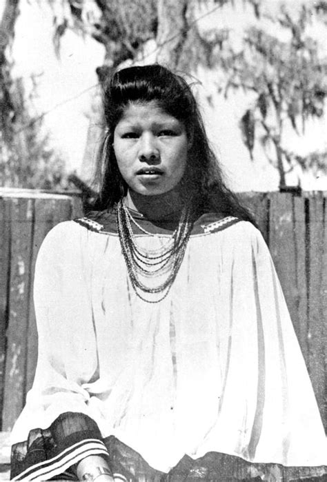 Florida Memory Seminole Indian Woman Wearing Traditional Dress
