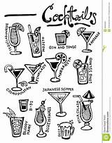 Cocktails Doodles Hand Drawn Vector Stock Fruits Doodle Dreamstime Fotosearch Drawing Illustration sketch template