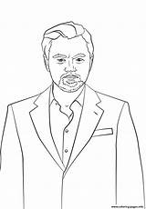 Leonardo Dicaprio Coloring Celebrity Pages Printable Clipart Hdclipartall Click Print Book Drawing Colorings Styles Info sketch template
