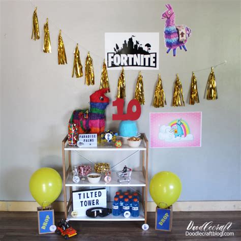 Kara S Party Ideas Fortnite Party Ideas With Free