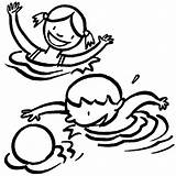 Alberca Wasserball Jugando Malvorlage Imagui Imagen Nina Zwemmen Tekening Banandose Ausmalen Seestern Iluminar Bebes Buceando Ausmalbild Afbeeldingsresultaat sketch template