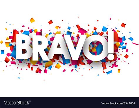 bravo banner royalty  vector image vectorstock